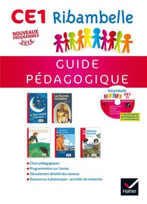 Ribambelle : Lecture ; Ce1 ; Serie Rouge ; Guide Pedagogique 