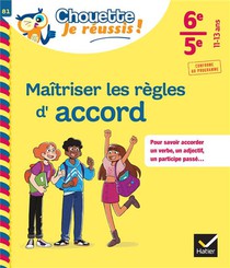Maitriser Les Regles D'accord ; 6e, 5e ; Cahier De Soutien En Francais 