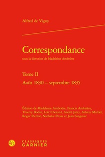 Correspondance Tome 2 : Aout 1830-septembre 1835 