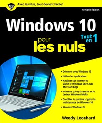 Windows 10 Tout En 1 Pour Les Nuls (edition 2016) 