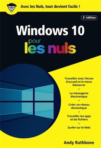 Windows 10 Pour Les Nuls (2e Edition) 