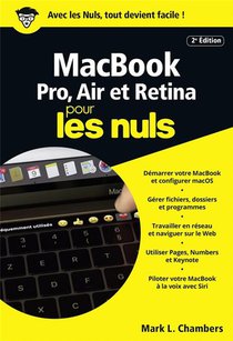 Macbook Pro, Air & Retina Pour Les Nuls (2e Edition) 