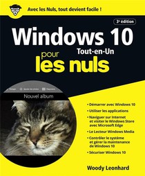 Windows 10 Tout En 1 Pour Les Nuls (3e Edition) 
