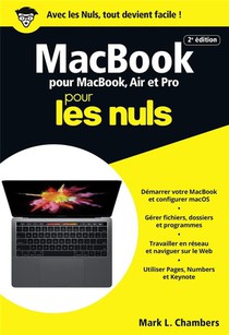 Macbook Pour Macbook, Air Et Pro Pour Les Nuls (2e Edition) 