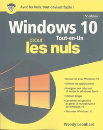Windows 10 Tout En 1 Pour Les Nuls 