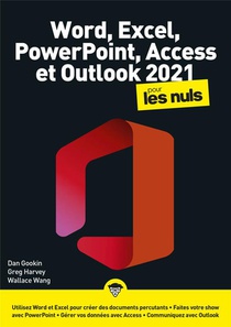 Word, Excel, Powerpoint, Outlook : Megapoche Pour Les Nuls (edition 2021) 