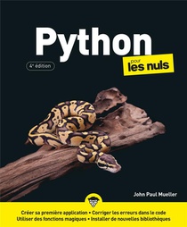 Python Pour Les Nuls (4e Edition) 