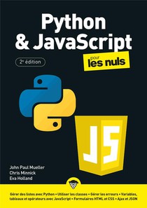 Python & Javascript Pour Les Nuls (2e Edition) 