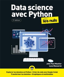 Data Science Avec Python Pour Les Nuls (2e Edition) 