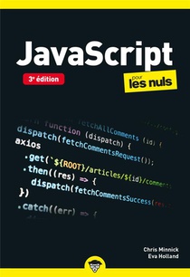 Javascript Pour Les Nuls Poche - 3e Edition 