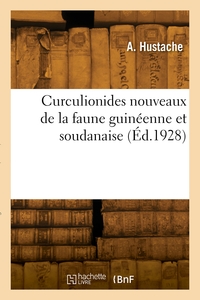Curculionides Nouveaux De La Faune Guineenne Et Soudanaise 