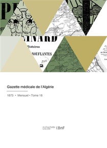 Gazette Medicale De L'algerie 