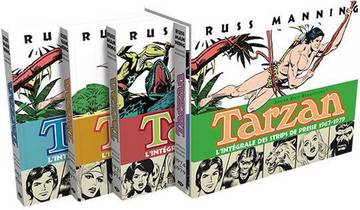 Tarzan - Newspaper Strips : Coffret Integrale Tomes 1 A 4 : 1967-1979 