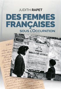 Des Femmes Francaises Sous L'occupation 
