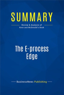 The E-process Edge : Review And Analysis Of Keen And Mcdonald's Book 