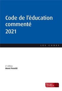 Code De L'education Commente (edition 2021) 