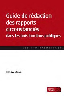 Guide De Redaction Des Rapports Circonstancies Dans Les Trois Fonctions Publiques 