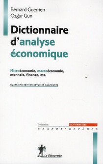 Dictionnaire D'analyse Economique 