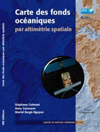 Carte Des Fonds Oceaniques - N 116 - Par Altimetrie Spatiale. 