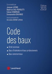 Code Des Baux (edition 2023) 