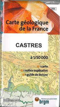 Carte Geologique De La France ; Castres 