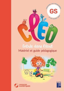 Cleo : Entree Dans L'ecrit ; Grande Section ; Guide Pedagogique ; 160 Pages Cartonnees Predecoupees (edition 2020) 