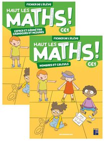 Haut Les Maths ! : Ce1 : Fichier De L'eleve (edition 2021) 