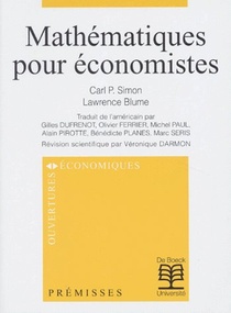 Mathematiques Pour Economistes 