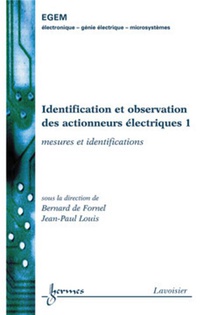 Identification Et Observation Des Actionneurs Electriques 1 : Mesures Et Identification 