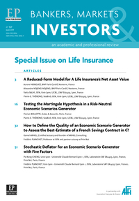 Special Issue On Life Insurance-bankers-markets-investors 157-june 2019 - A Reduced-form Model For A 