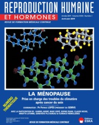La Menopause-rhh Vol Xxxii N 1-avril-juin 2019 - Reproduction Humaine Et Hormone-la Menopause-vol Xx 