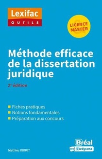 Methode Efficace De La Dissertation Juridique 