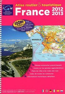 Atlas Routier & Touristique France (edition 2012/2013) 