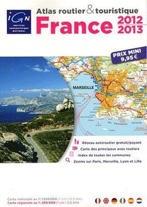 Atlas Routier & Touristique France (edition 2012/2013) 