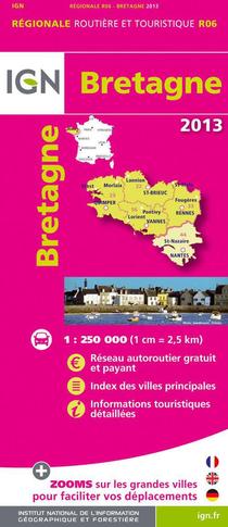 Aed Bretagne 2013 1/250.000 