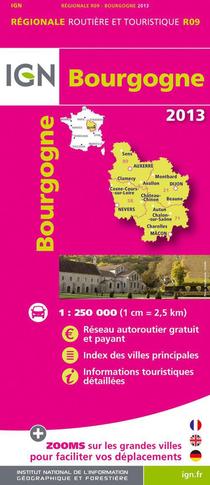 Aed Bourgogne 2013 1/250.000 