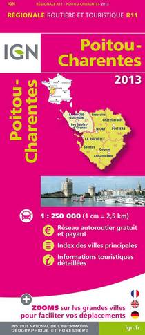 Aed Poitou/charentes 2013 1/250.000 