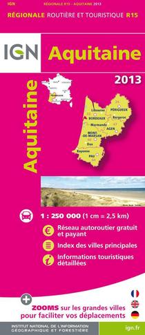 Aed Aquitaine 2013 1/250.000 