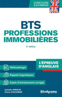 Bts Professions Immobilieres : L'epreuve D'anglais (3e Edition) 