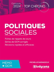 Politiques Sociales : Concours ; Memo + Qcm (edition 2024) 