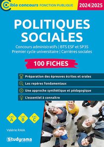 Politiques Sociales 100 Fiches (categories A, B Et C Edition (edition 2024/2025) 