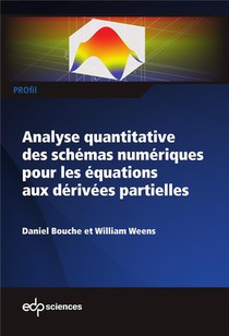 Analyse Quantitative Des Schemas Numeriques Pour Les Equations Aux Derivees Partielles 
