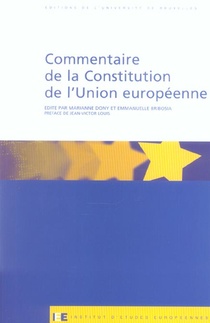 Commentaire De La Constitution De L Union Europeenne 