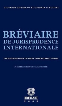 Breviaire De Jurisprudence Internationale ; Les Fondamentaux Du Droit International Public (2e Edition) 