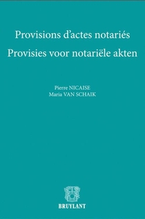 Provisions D'actes Notaries 