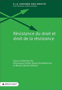 Resistance Du Droit Et Droit De La Resistance 