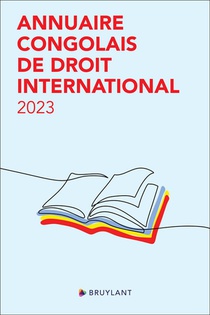 Annuaire Congolais De Droit International (edition 2023) 
