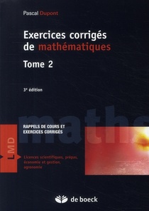 Exercices Corriges De Mathematiques T.2 