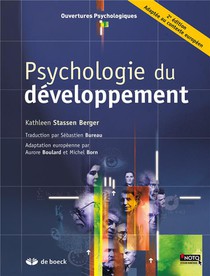 Psychologie Du Developpement (2e Edition) 