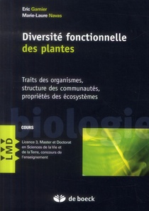 Biodiversite Fonctionnelle Des Plantes ; Licence 3 Et Master De Sciences De La Vie Et De La Terre 